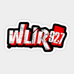 Wlir Radio Station Classic Sticker